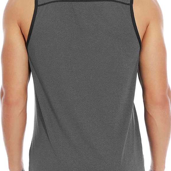 Men's Quick Dry Sport Tank Top for Bodybuilding Gym Athletic - Picture 3 of 3